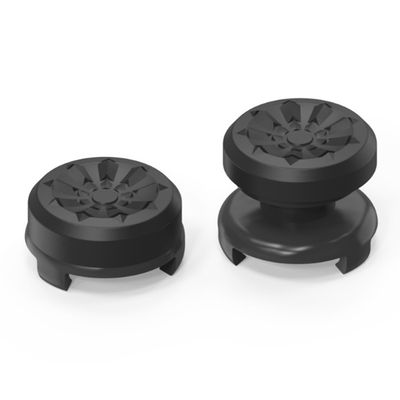 2 stk Tommelgrep Fingergrep kompatibel med Xbox 360 Series X Series S Switch Pro Joystick - Svart