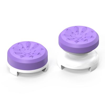 2 stk Tommelgrep Fingergrep kompatibel med Xbox 360 Series X Series S Switch Pro Joystick - Lilla
