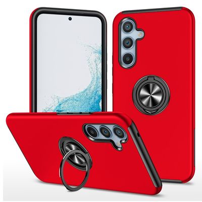 Til Samsung Galaxy A56 5G Hybrid Cover med Roterbar Ringholder