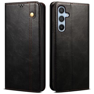 Til Samsung Galaxy S25 Lommebok-deksel - Svart