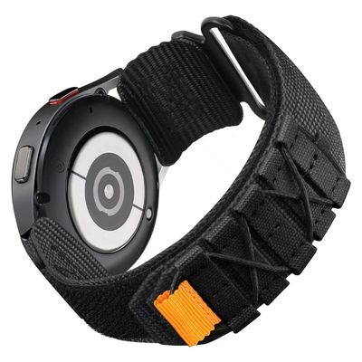 Rem udskiftningsbånd til Samsung Watch7 44mm 40mm Huawei Watch GT 3 42mm - Sort