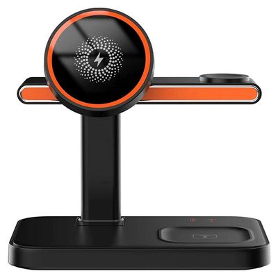 3i1 overvågningskamera Kamera Magnetisk trådløs oplader WiFi 1080P 15W