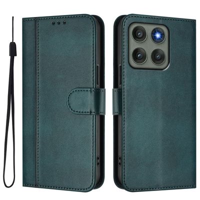 For Motorola Edge 60 Pro 5G Deksel Lommebokstativ Retrotekstur