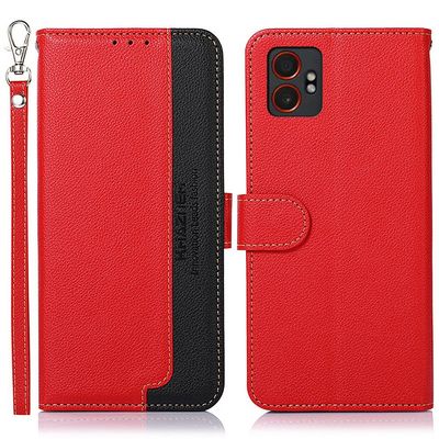 For Samsung Galaxy XCover7 Pro Etui Lommebokdeksel i PU-skinn med Stropp