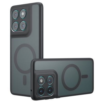 For Motorola Edge 60 5G / 60 Fusion 5G Deksel Kompatibelt med MagSafe Anti-Fall PC + TPU Telefondeksel