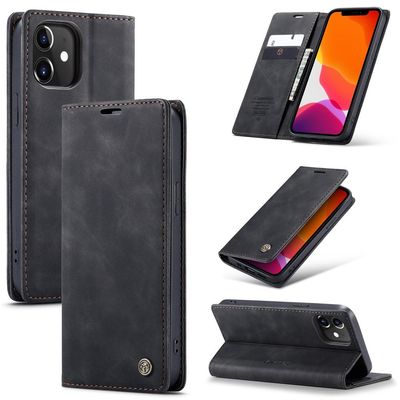 CASEME Lommebok - deksel iPhone 12/12 Pro - Svart