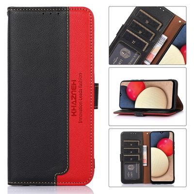 KHAZNEH Samsung Galaxy Xcover 5 Lommebok - deksel Rød/Svart