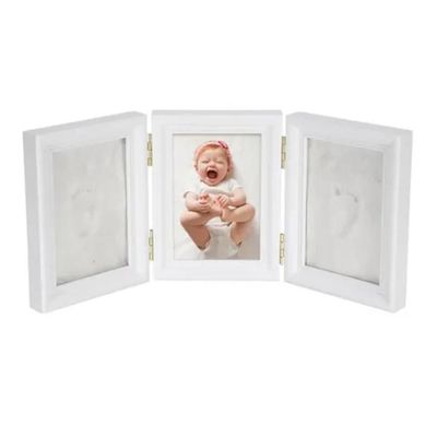 Baby Handprint Footprint Maker Kit Mindesmærke til nyfødte drenge Pigegave