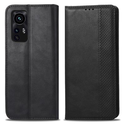 Xiaomi 12 Vintage Plånboksfodral / fodral - Svart