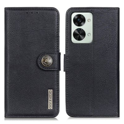 KHAZNEH OnePlus Nord 2T 5G Lommebok - deksel - Svart