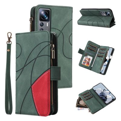 KS Lommebok-deksel til Xiaomi 12T/12T Pro - Grønn