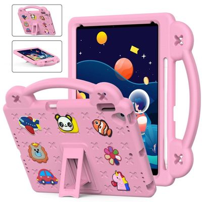 Apple iPad 10.2 2021 2020 2019 Stødsikker EVA - skumstativskal - Lyserød