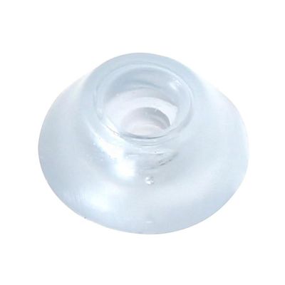 10 stk. 16x5,5 mm bordstol skridsikre fødder bløde PVC møbelbenbeskyttere gulvbeskyttere