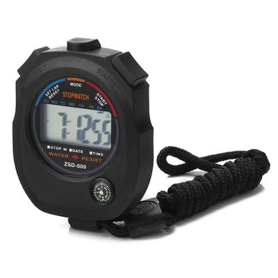 Sport Digital Timer Timer Stoppeklokke LCD - skjerm Svømme løping