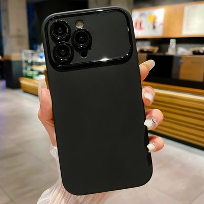 Slim - Fit TPU Telefondeksel til iPhone 15 Deksel - Svart
