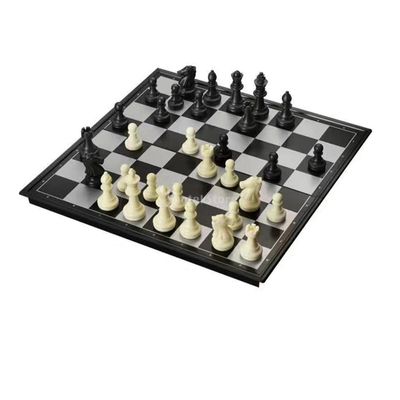 Sammenfoldeligt skakspil - magnetisk - 20 x 20 cm