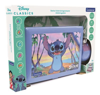 Disney Stitch Lexibook Koulutustietokone, jossa on 62 toimintoa SE/DK
