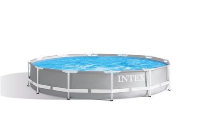 Intex Prism Rörpool 3,7m inkl filterpump