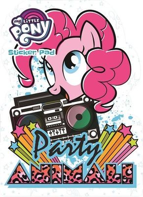 My Little Pony pysselbok 5 färgscener och 45 st klistermärken