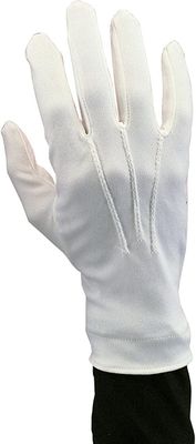 Nissenhansker nylonhansker hvite hansker nylon