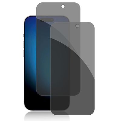 2 stk iPhone 12 Pro Privacy skjermbeskytter Privacy skjermbeskytter