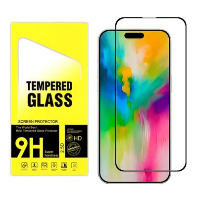 2 stk Herdet glass iPhone 16/16 Pro/16 Pro Max - Skjermbeskyttelse