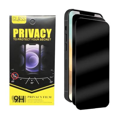 2 stk iPhone 16 Pro Privacy skjermbeskytter Privacy skjermbeskytter
