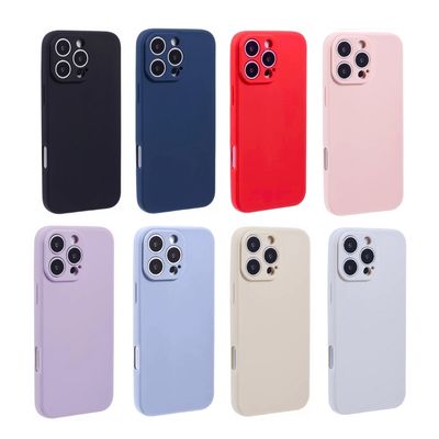 iPhone 16 Pro Max - Matt TPU-deksel - Skal med linsebeskyttelse