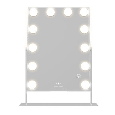 Hollywood Sminkespeil med lys, 360° roterbar, 36,5 x 47 – Perfekt til Sminkebordet