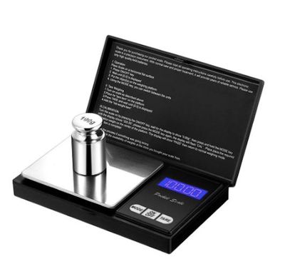 Digitaalinen vaaka taskumuodossa, taskuvaaka, koruvaaka 0,01 - 200 g