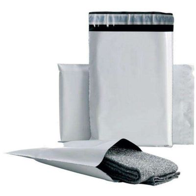 10 stk Hvit e-handelspose - Brevpose - 25 x 35 cm