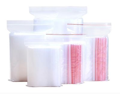 100 Ziplock poser, zipbags, ziplook 40*60mm