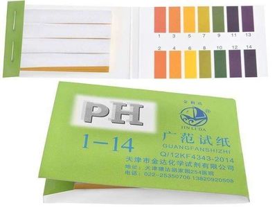 Lakmuspapir for pH-test - 80 stk