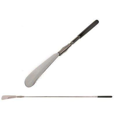 Uttrekkbart skohorn i metall - 77 cm langt