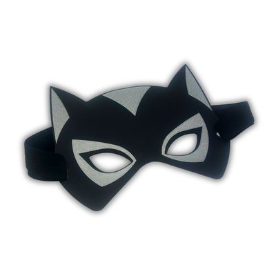 Cat Women-stil superheltmaske – cosplay-kostyme til Halloween