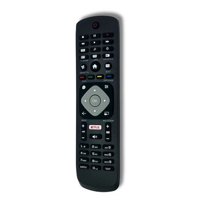 Universal smart TV-fjernbetjening med Netflix til Philips