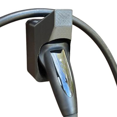 EV Tesla CCS2 Vegglader Plugg Holder Montering