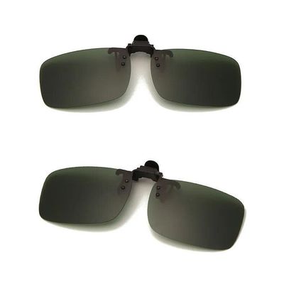 Fleksibel UV-polariseret dag nat klips på solbriller