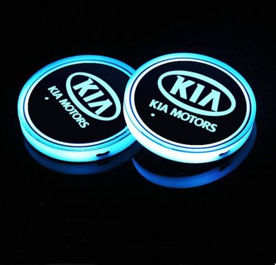 2X KIA Led bottenplatta till mugghållare