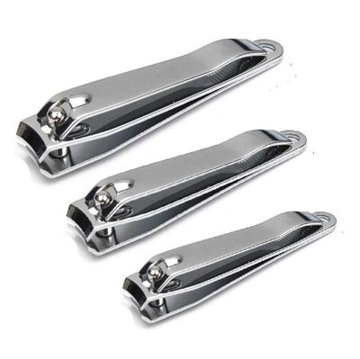 3-pakning Effektive Negleklippere i rustfritt stål 6,8 5,2 og 4,7 cm