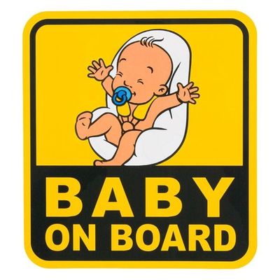 Bilskilt - BABY ON BOARD