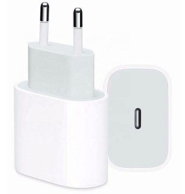 iPhone charger for Apple 12 Pro Max USB-C power adapter 20W PD White