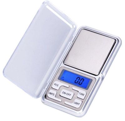 Taskuvaaka, digitaalinen vaaka taskukoossa, koruvaaka 0,01 - 200g