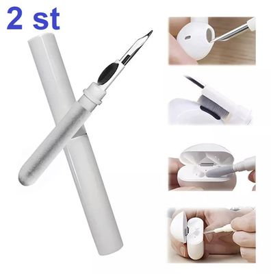 2kpl Monitoiminen puhdistussarja AirPods-kuulokkeille ja puhelimille