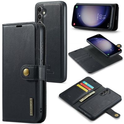 DG MING Samsung A56 5G 2-i-1 Magnet Flip Cover - Sort