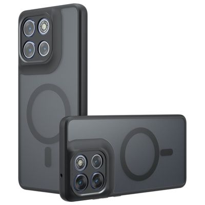 SKALO Motorola Moto G86 Power 5G Skin-touch Hybrid Skal - Svart