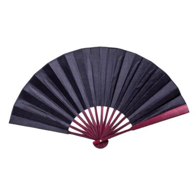 Vifte - Ensfarget - Stor 27 cm - Flere fargevalg