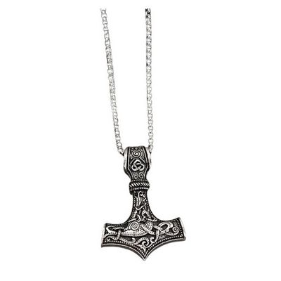 Halskjede - Viking - Tors hammer - 60 cm halskjede