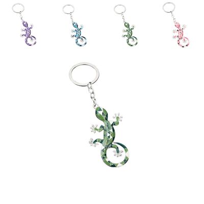 Nøglering - Gecko - Flere farvevalg