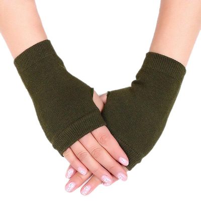 Square Mittens - Håndleddsvarmere [15cm] - Militærgrønn